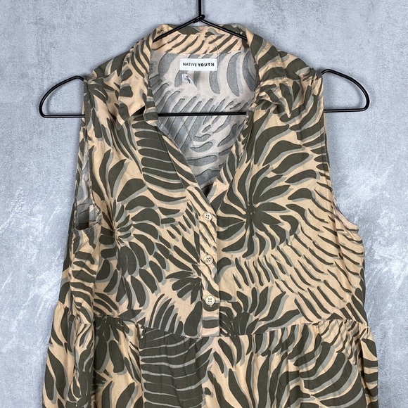 Native Youth floral henley dress - Picture 4 of 5